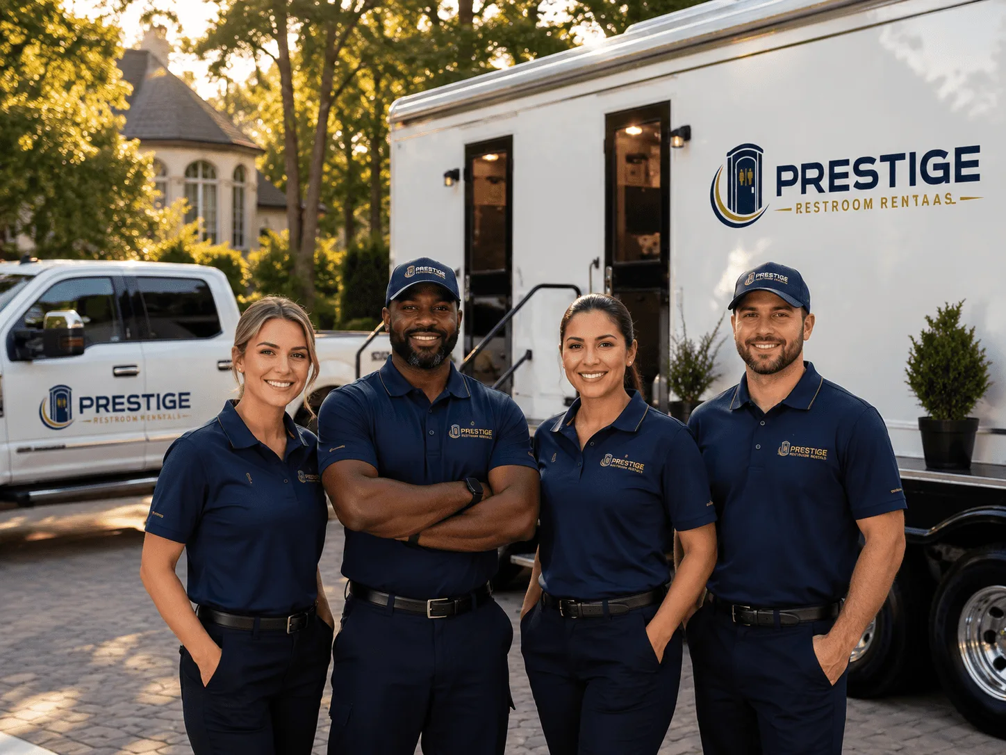 Trusted Luxury Portable Restrooms company in Larimore, ND